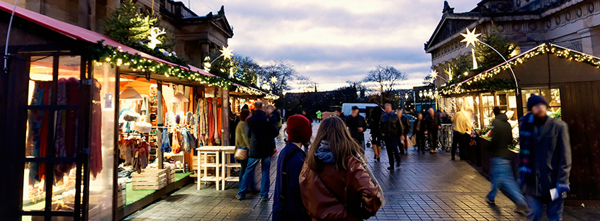 edimburgo navidad mercados